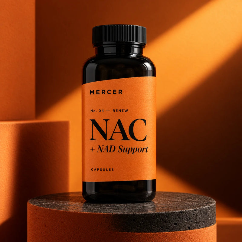 Mercer NAC + NAD Support Capsules — 1 unit bundle