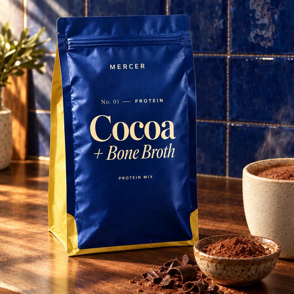 Mercer Cocoa + Bone Broth Protein Mix