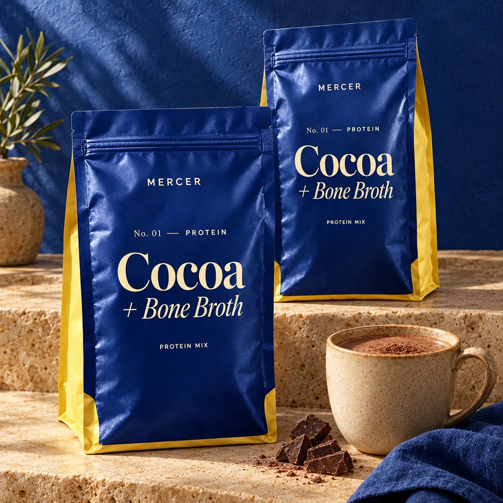 Mercer Cocoa + Bone Broth Protein Mix